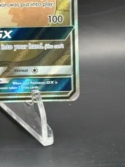 LP Pokemon TCG Eevee GX SM233 Full Art Black Star Promo Sun & Moon - Image 5