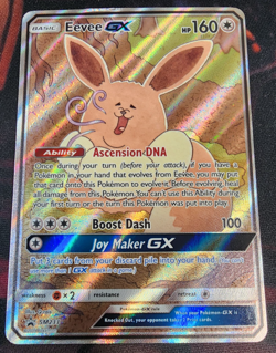 2019 Pokemon Sun & Moon Black Star Promo Eevee GX #SM233 - Image 1