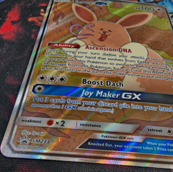 2019 Pokemon Sun & Moon Black Star Promo Eevee GX #SM233 - Image 4