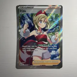 Pokemon Irida TCG Full Art Ultra Rare Holo Card 186/189 Astral Radiance - Image 1