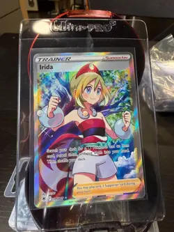 Pokemon Irida TCG Full Art Ultra Rare Holo Card 186/189 Astral Radiance - Image 1