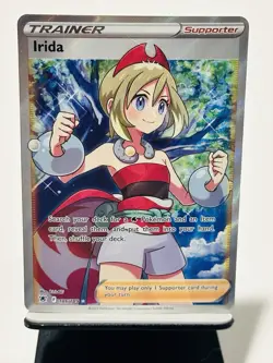 Irida 186/189 Pokemon TCG Astral Radiance Holofoil Trainer Card - Image 1