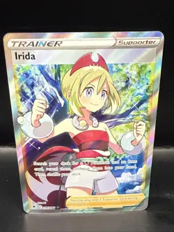 Pokemon Irida TCG Full Art Ultra Rare Holo Card 186/189 Astral Radiance - Image 1