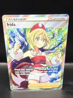 Pokemon Irida TCG Full Art Ultra Rare Holo Card 186/189 Astral Radiance - Image 2