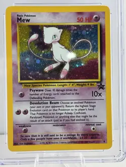 2000 POKEMON PROMO BLACK STAR POKEMON LEAGUE #9 MEW-HOLO CGC 9.0 MINT - Image 2