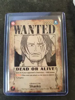 Shanks (004) (Wanted Poster) OP09-004 Emperors in the New World Foil - Image 1