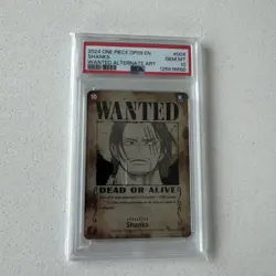 Shanks (004) (Wanted Poster) OP09-004 Emperors in the New World Foil PSA 10 - Image 1