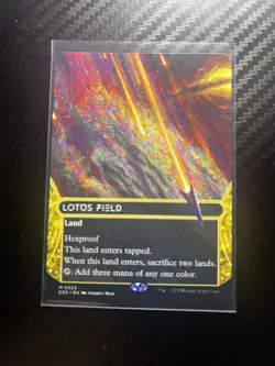 Lotus Field (0023) (Borderless) Edge of Eternities: Stellar Sights Regular - Image 1