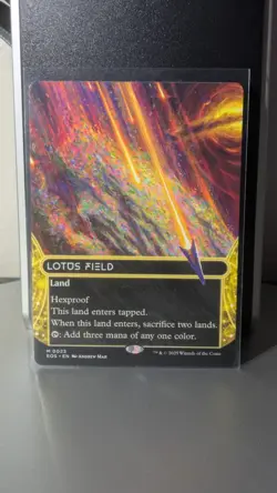 Lotus Field (0023) (Borderless) Edge of Eternities: Stellar Sights Regular - Image 1