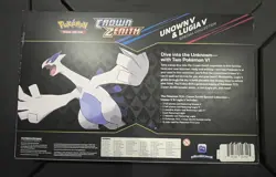 Pokemon TCG: Crown Zenith - Lugia V & Unown V Special Collection BOX - READ DESC - Image 2