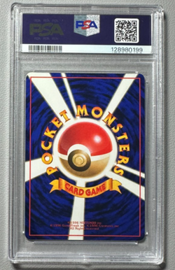 1998 Pokemon Japanese Vending Series III 3 Pokemon Retransfer PSA 10 Graded Card - Image 2