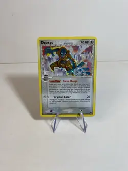 Deoxys 2/17 Pop Series 4 Delta Species Holo Foil Pokemon Card TCG [LP] *SWIRL* - Image 1