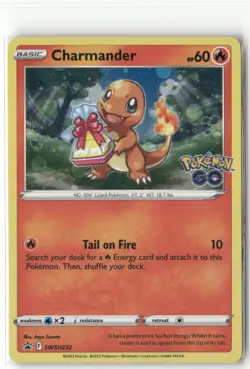 Pokemon Charmander Promo SWSH: Sword & Shield Promo Cards SWSH232 - Image 1