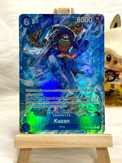 Kuzan OP12-043 R (Alt Art) Legacy of the Master One Piece TCG Card - English - Image 1