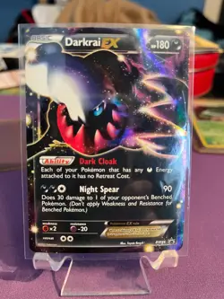 Darkrai EX - BW46 - Pokemon Black & White Promo Ultra Rare Card LP - Image 1