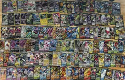 Pokemon Card Bulk Lot 50 HOLOS/Reverse HOLOS & 4 Ultra Rares: V/VMAX/EX/GX/FA GO - Image 1