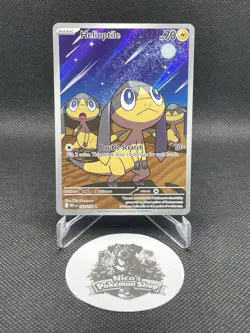 Pokemon TCG Helioptile 143/132 Me01: Mega Evolution Holo Illustration Rare 70HP - Image 1