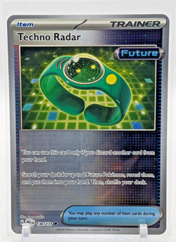 Techno Radar Poke Ball 130/131 Pokemon Sv: Prismatic Evolutions Holo - Image 1