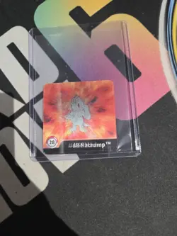 Artbox Pokemon Action Flipz Series One (1999) Machop/Machoke/Machamp No.28 - Image 1
