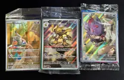 MIMIKYU 075 ALAKAZAM 009 Ns ZORUA 189 Black Star Promos POKEMON TCG SEALED - Image 1
