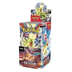 Pokemon TCG Obsidian Flames Half Booster Box 18 Packs New & Sealed - Image 1