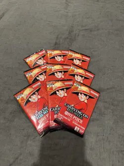 Sealed One Piece Carrying on His Will Booster Packs ✅ Sealed OP13 English ✅ X 9 - Image 1