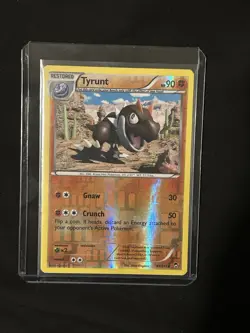 Pokemon TCG Tyrunt Furious Fists 61/111 Regular Uncommon Reverse Holo - Image 1