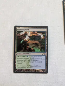 MTG Magic the Gathering lot ~ Breeding Pool ~ Temple Of Mystery ~ Blood Crypt ~ - Image 2