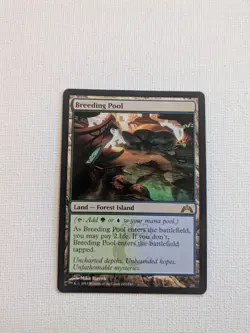 MTG Magic the Gathering lot ~ Breeding Pool ~ Temple Of Mystery ~ Blood Crypt ~ - Image 3