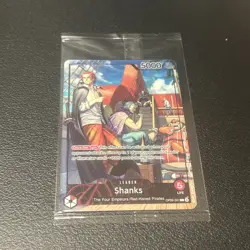 SEALED Shanks (2025 PSA Magazine Promo) OP09-001 One Piece Promotion Cards Foil - Image 1