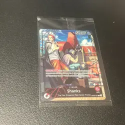 SEALED Shanks (2025 PSA Magazine Promo) OP09-001 One Piece Promotion Cards Foil - Image 2