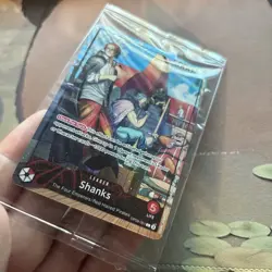 Shanks (2025 PSA Magazine Promo) OP09-001 One Piece Promotion Cards Foil Sealed - Image 3