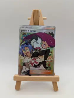 Pokemon TCG Jesse And James Full Art Trainer Card 68/68 Hidden Fates - Image 1