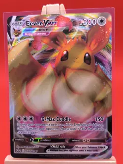 Eevee VMax SWSH087 Sword & Shield Full Art Ultra Rare Promo Pokemon Card - Image 1