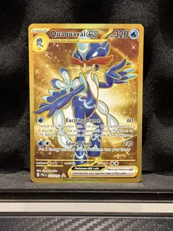 Quaquaval ex 273/193 Hyper Rare Pokemon TCG SV02: Paldea Evolved NM - Image 1