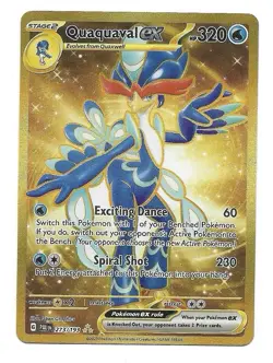 Quaquaval ex 273/193 Sv02: Paldea Evolved Holo Hyper Rare Pokemon TCG - NM - Image 1