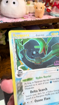 Pokemon TCG Rayquaza 16/110 EX Holon Phantoms Stamped Delta Species Reverse Holo - Image 2