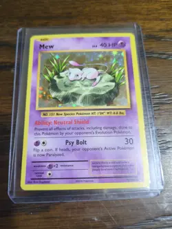 Pokemon TCG - MEW - 53/108 - HOLO - RARE - XY: EVOLUTIONS (2016) - LP - Image 1