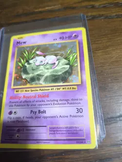Pokemon TCG - MEW - 53/108 - HOLO - RARE - XY: EVOLUTIONS (2016) - LP - Image 5