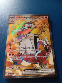 Pokemon - Skeledirge ex 233/193 - SV Paldea Evolved - Full Art Textured - NM - Image 2