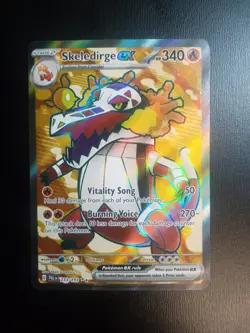 Pokemon TCG Skeledirge EX Special Illustration Rare 233/193 Paldea Evolved NM - Image 1