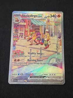 Skeledirge ex 258/193 Sv02: Paldea Evolved SIR Holo Pokemon TCG Near Mint - Image 1