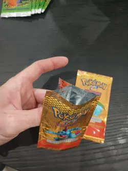 EMPTY 2002 Pokemon Expedition Booster Pack OPENED Wrappers - No Cards - Image 2