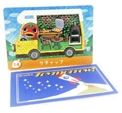 Animal Crossing New Leaf Welcome Nintendo Amiibo - KETCHUP #14 - Authentic Card - Image 1