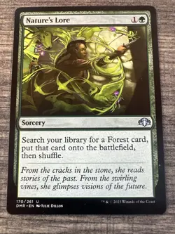 2023 Dominaria Remastered Nature's Lore Uncommon #170 - Image 1