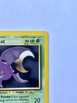 🦇 Crobat 4/64 Holo Rare - Neo Revelation - WOTC Vintage Pokemon Card 🦇 - Image 5