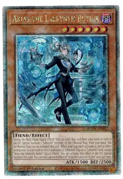 Yu-Gi-Oh! *EURO* Arias the Labrynth Butler Quarter Century AGOV-EN017 - Image 1