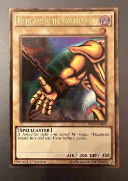 Yu-Gi-Oh Exodia The Forbidden one 1st Edition play set PGL2-EN022-26 - Image 4