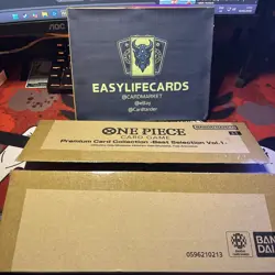 One Piece TCG Best Selection Vol 1 Premium Card Collection ENG (Box Open) - Image 1