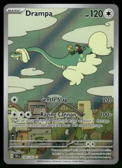 Drampa 184/162 Illustration Rare Holo NM Pokemon SV05: Temporal Forces - Image 1